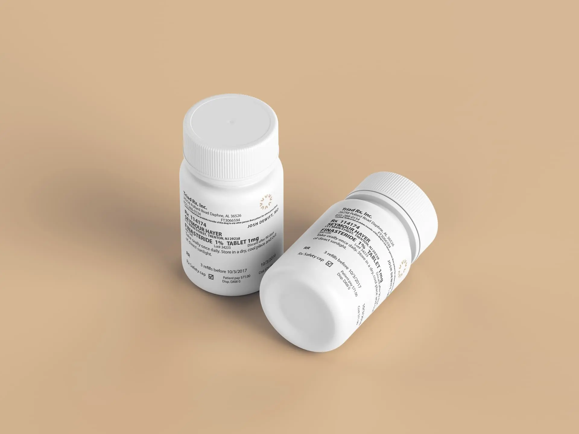 pill bottle set